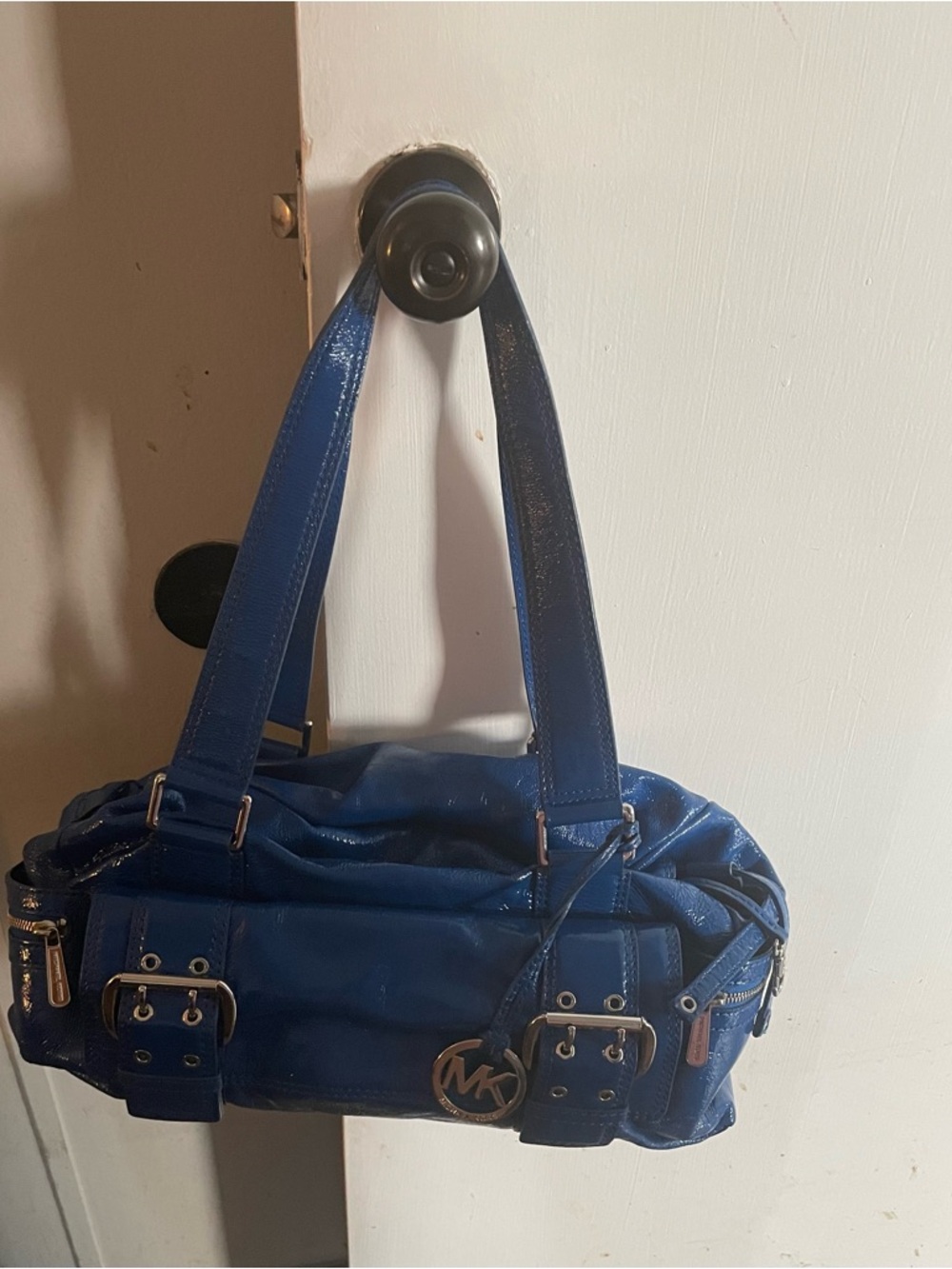 Michael Kors Vintage Blue  Shoulder Bag And Wallet set.